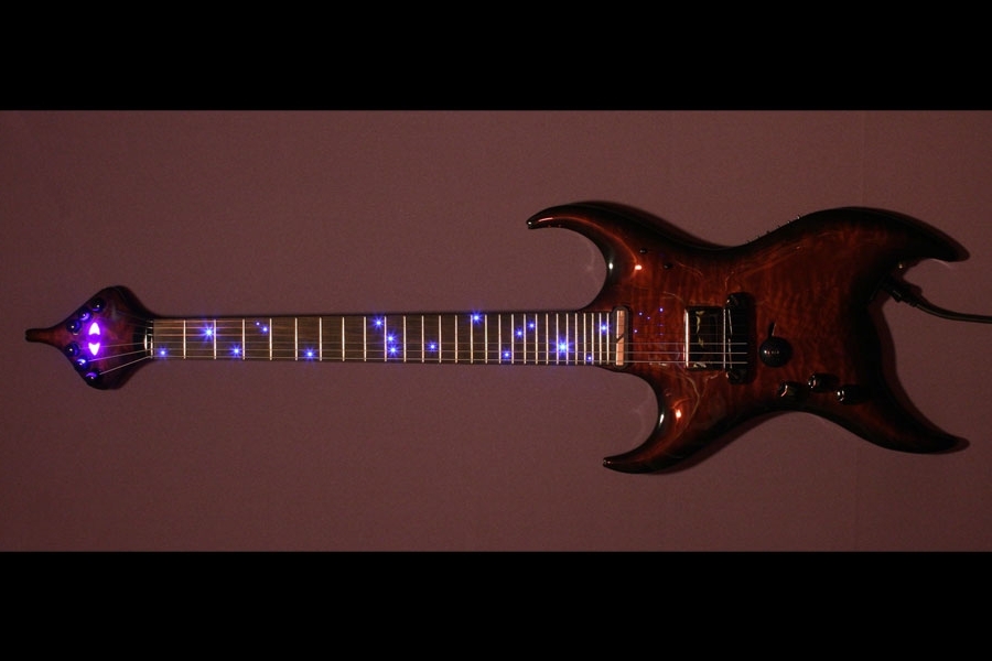 Midi Fiber Optic Guitar 