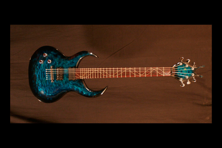 Underwater Creature Guitar Visionary Instruments